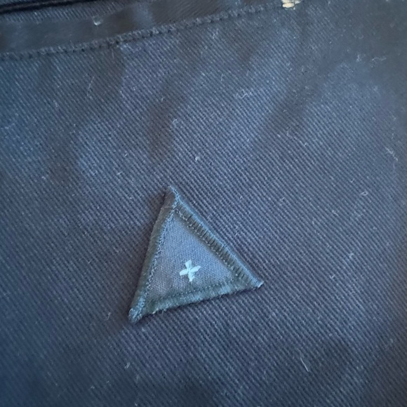 I LOVE UGLY ZESPY M BLACK DROP CROTCH PANTS - Picture 3 of 3